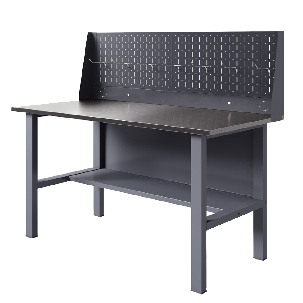 GREENBERG Верстак с перфопанелью одинарной 1400мм VERSTAK_Т0_P1_1400