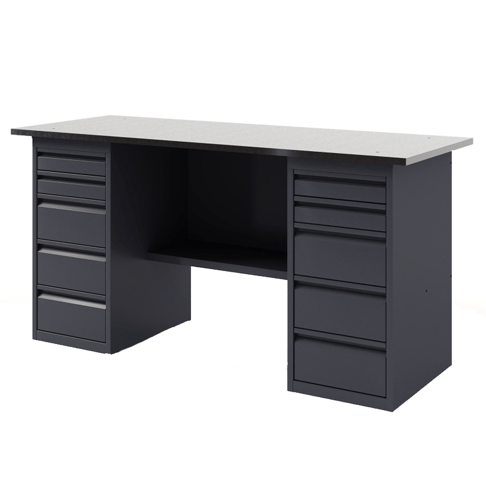 GREENBERG Верстак с двумя тумбами с ящиками 1800мм VERSTAK_Y2_1800