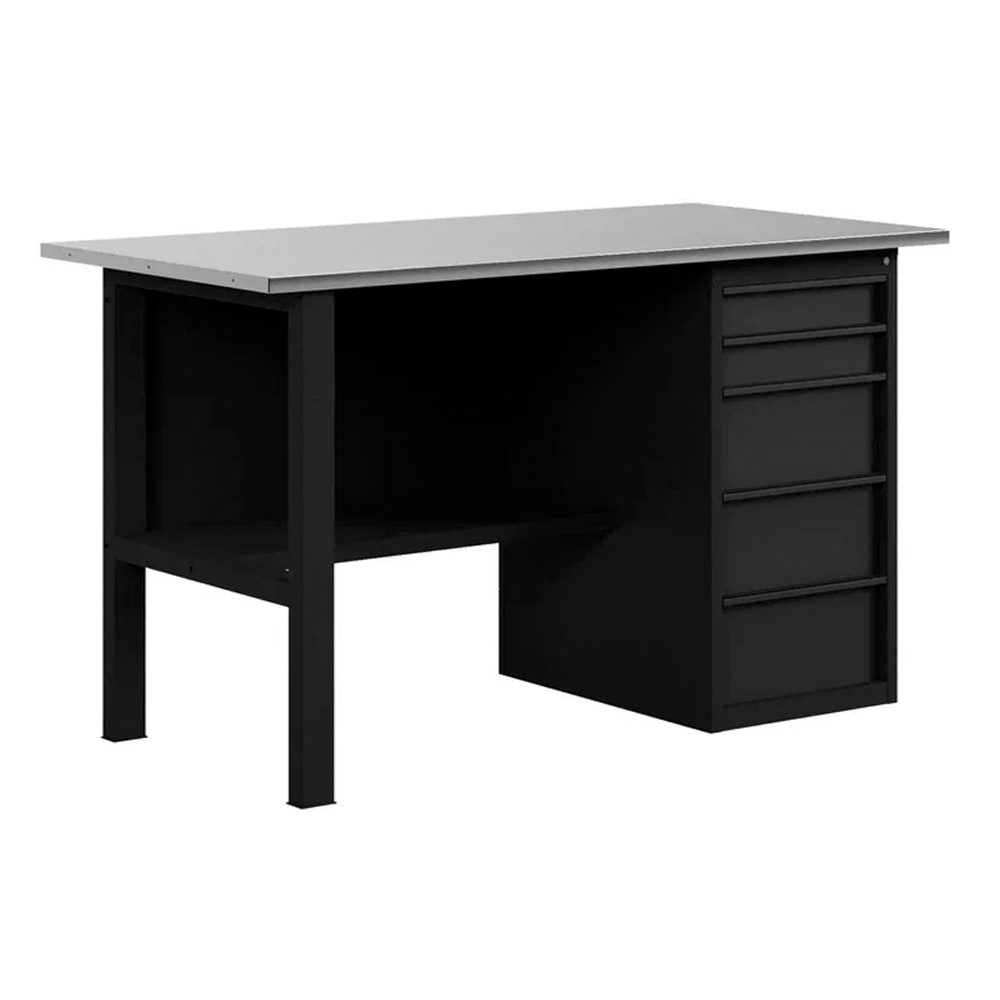 GREENBERG BLACK Верстак-стол с ящиками 1400мм VERSTAK_BLACK_Y1_1400