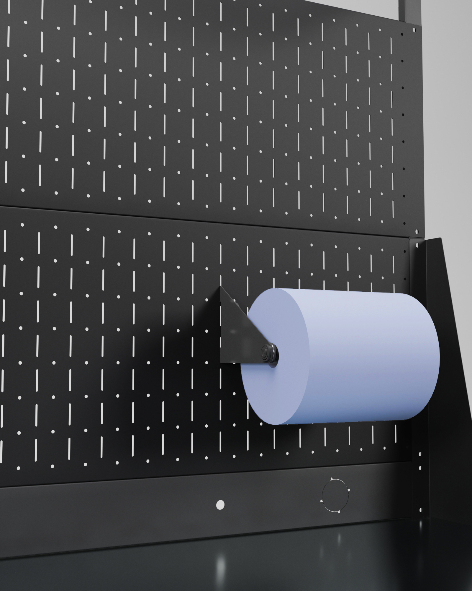 GREENBERG Держатель для салфеток и протирочной бумаги на перфопанель RULON-25