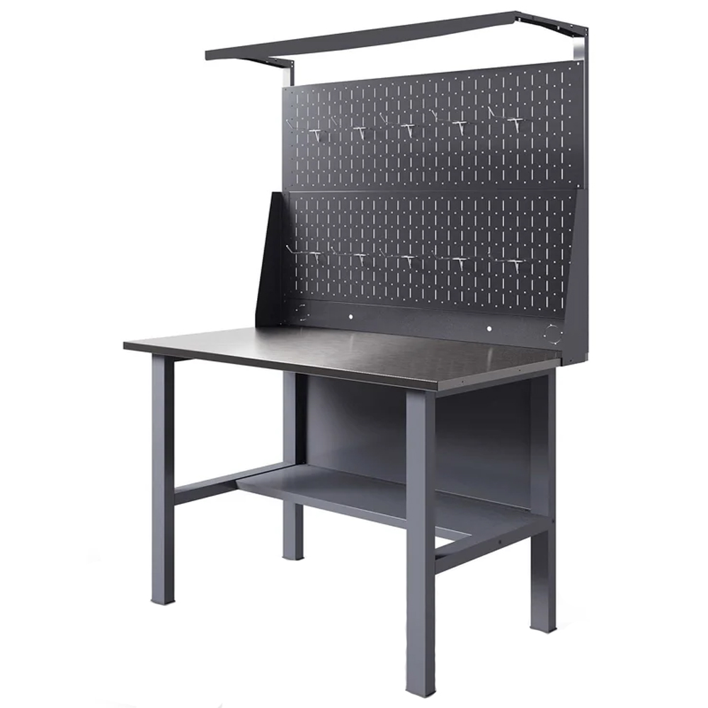 GREENBERG Верстак с перфопанелью двойной 1200мм VERSTAK_T0_P2_1200