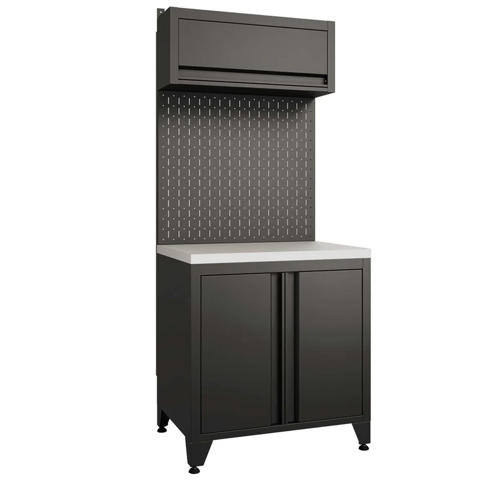 BOREX Тумба с дверцами + шкафчик с подъёмной дверью TD-P2-S1