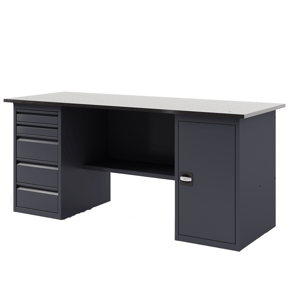 GREENBERG Верстак с тумбой с ящиками и тумбой с дверцей 1800мм VERSTAK_ТY_1800