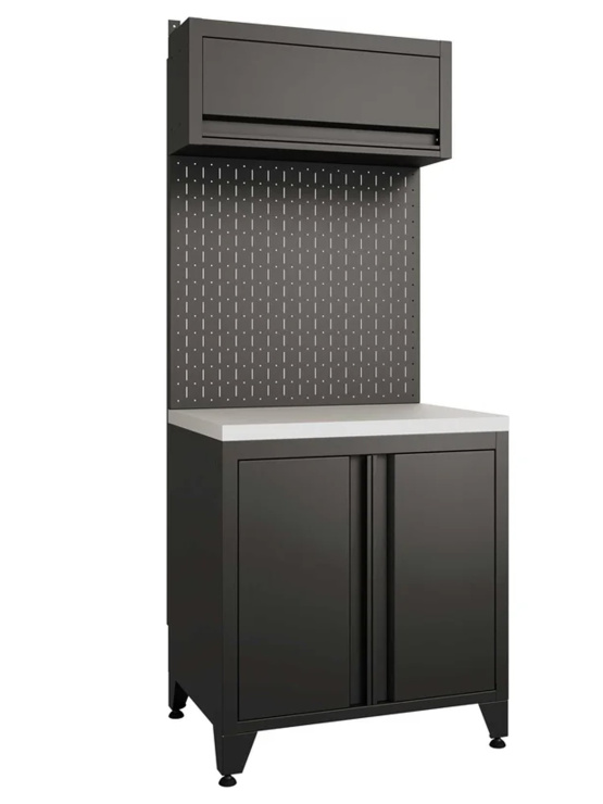 BOREX Тумба с дверцами + шкафчик с подъёмной дверью TD-P2-S1