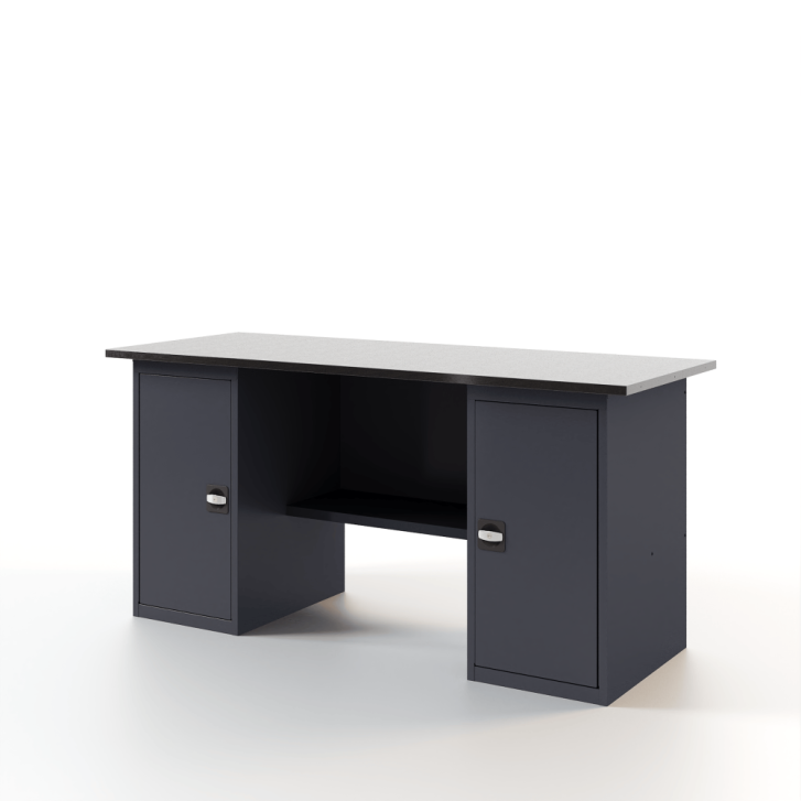 GREENBERG Верстак с двумя тумбами с дверцей 1800мм VERSTAK_Т2_1800