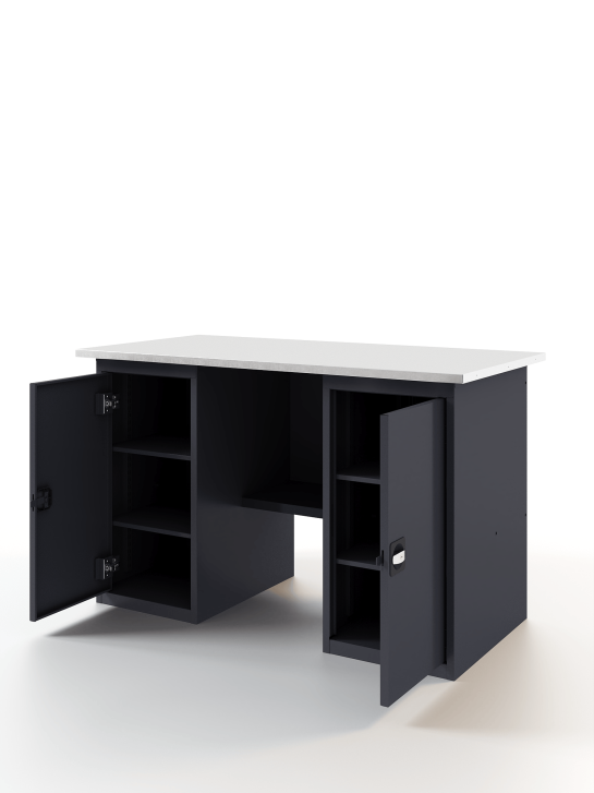 GREENBERG Верстак с двумя тумбами 1400мм VERSTAK_Т2_1400