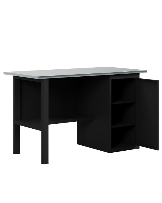 GREENBERG BLACK Верстак-стол с тумбой 1200мм VERSTAK_BLACK_Т1_1200