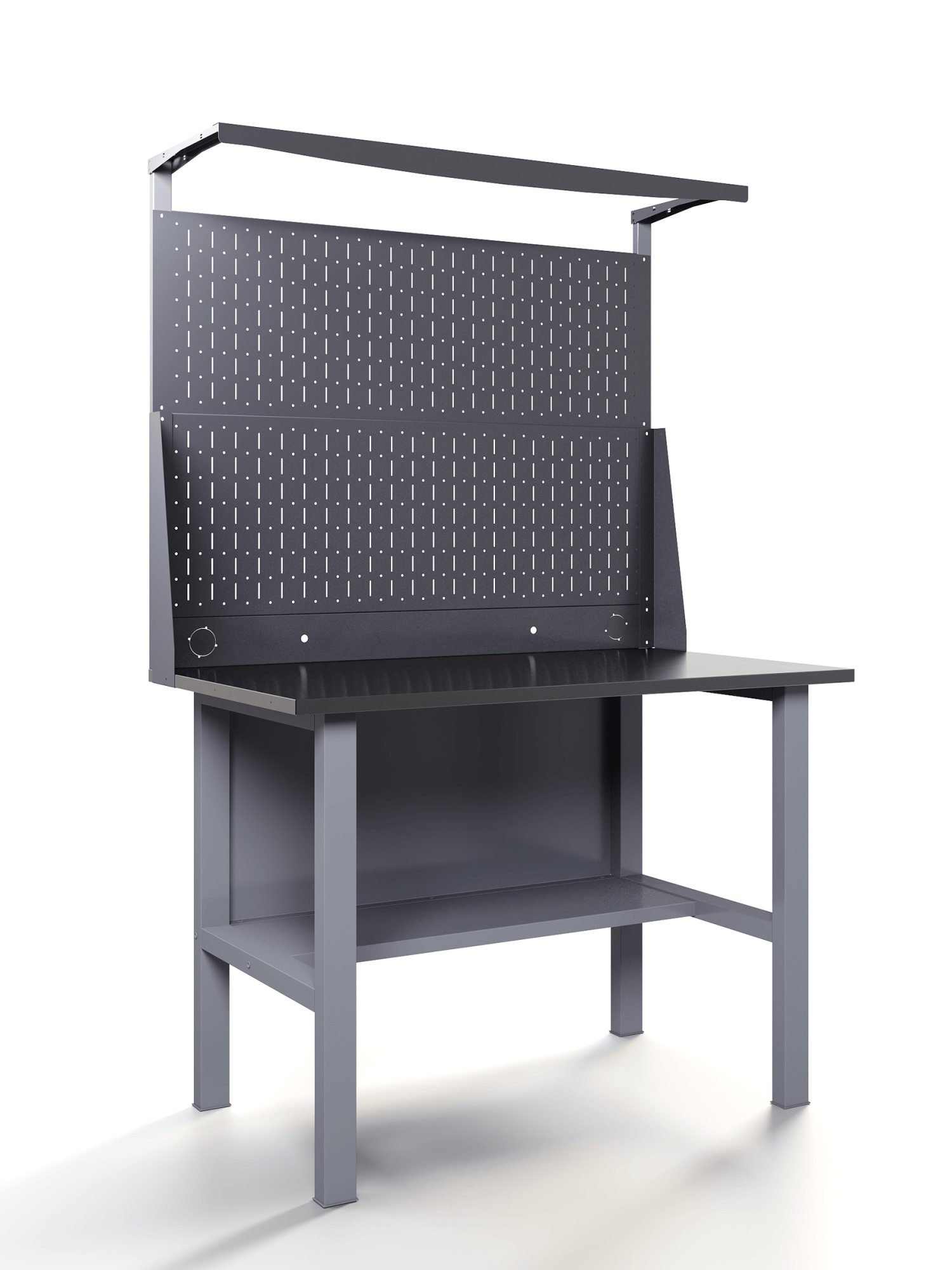 GREENBERG Верстак с перфопанелью двойной 1200мм VERSTAK_T0_P2_1200