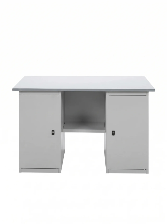 GREENBERG SILVER Верстак с двумя тумбами 1400мм VERSTAK_SILVER_Т2_1400