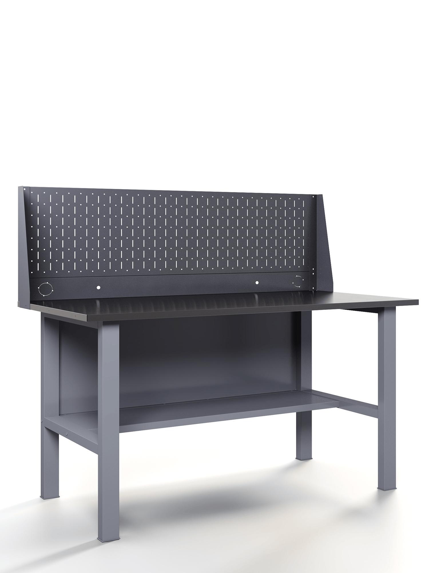 GREENBERG Верстак с перфопанелью одинарной 1400мм VERSTAK_Т0_P1_1400