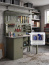 GREENBERG OLIVE Верстак с перфопанелью двойной с тумбой 1200мм VERSTAK_OLIVE_Т1_P2_1200