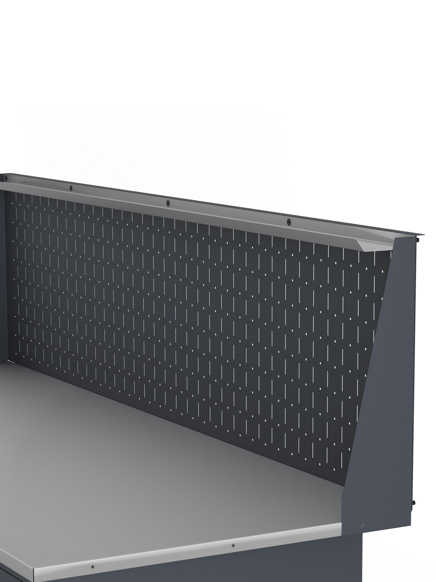 GREENBERG Верстак с двумя тумбами с ящиками с перфопанелью 1800мм VERSTAK_Y2_P_1800