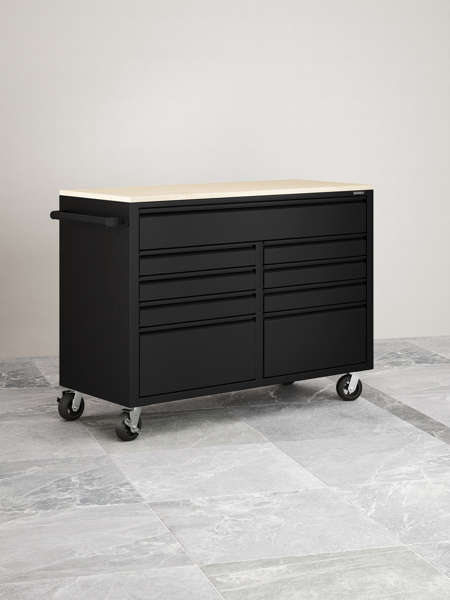 BOREX Верстак с ящиками на колёсах BOREX_VERSTAK_KOLESA