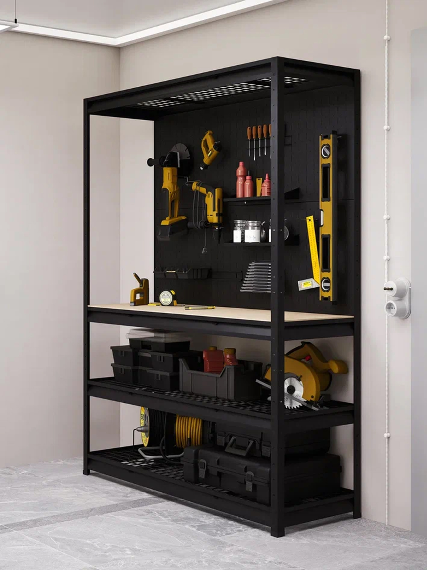 BOREX Верстак-стеллаж BOREX_VERSTAK