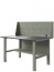 GREENBERG OLIVE Верстак с перфопанелью одинарной 1200мм VERSTAK_OLIVE_T0_P1_1200