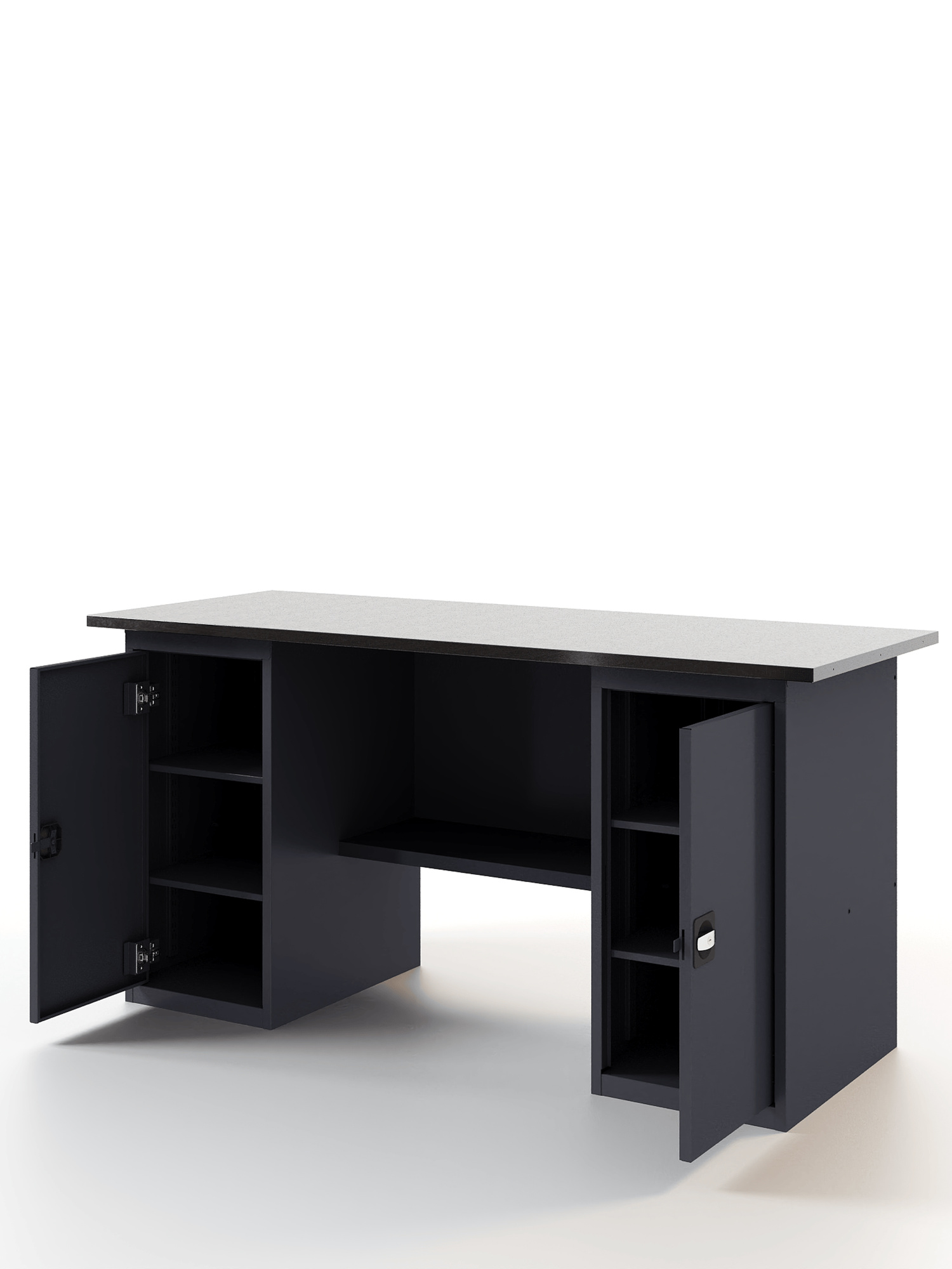 GREENBERG Верстак с двумя тумбами с дверцей 1800мм VERSTAK_Т2_1800