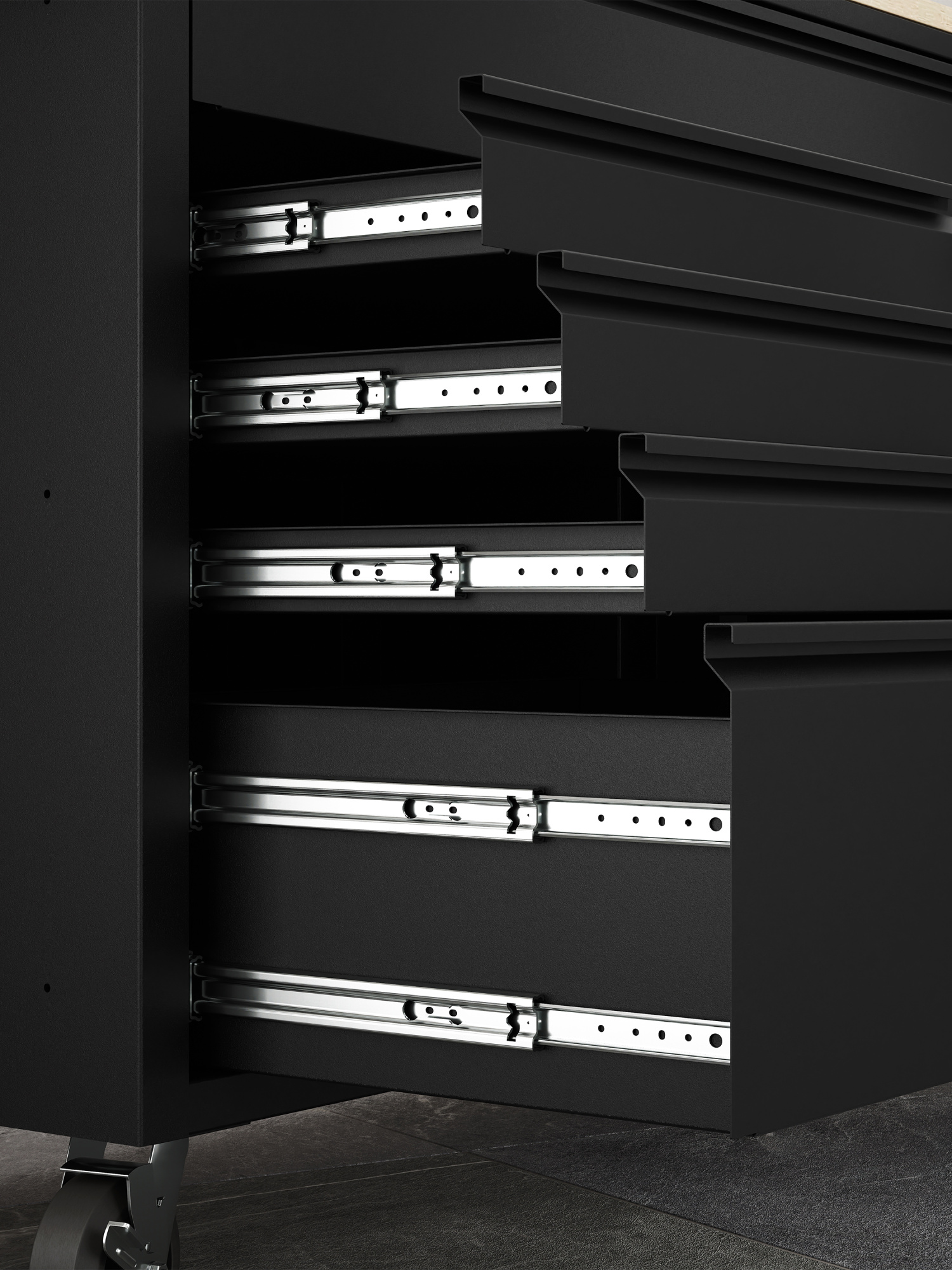 BOREX Верстак с ящиками на колёсах BOREX_VERSTAK_KOLESA