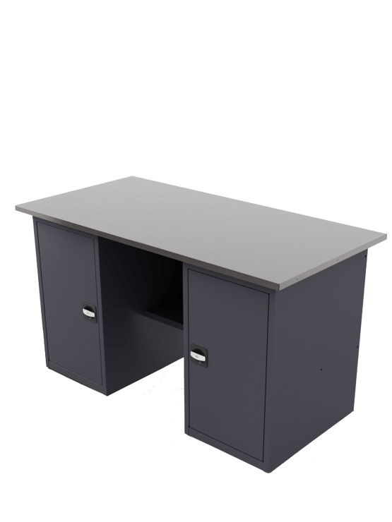 GREENBERG Верстак с двумя тумбами с дверцей 1600мм VERSTAK_Т2_1600