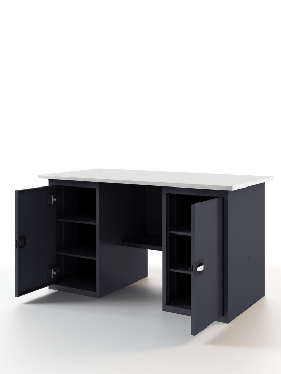 GREENBERG Верстак с двумя тумбами 1400мм VERSTAK_Т2_1400