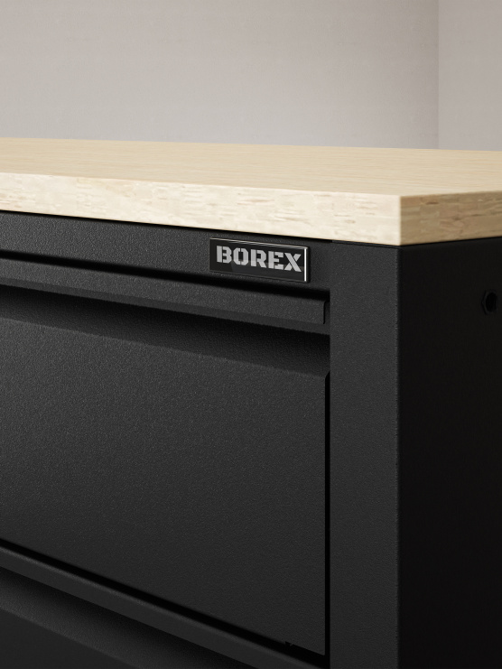 BOREX Верстак с ящиками на колёсах BOREX_VERSTAK_KOLESA
