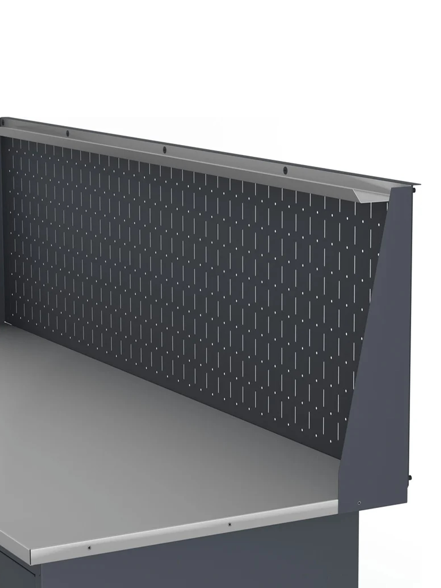 GREENBERG Верстак с двумя тумбами с дверцей с перфопанелью 1800мм VERSTAK_Т2_P_1800