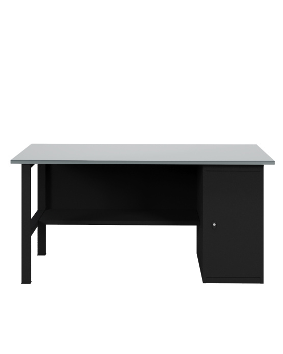 GREENBERG BLACK Верстак-стол с тумбой с дверцей 1800мм VERSTAK_BLACK_Т1_1800