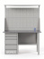 GREENBERG SILVER Верстак с перфопанелью двойной с ящиками 1200мм VERSTAK_SILVER_Y1_Р2_1200