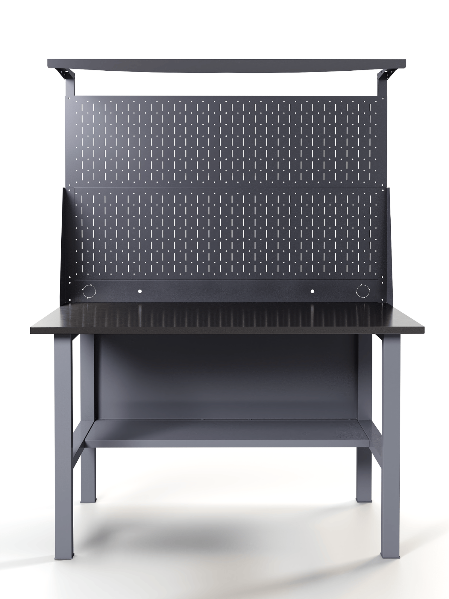 GREENBERG Верстак с перфопанелью двойной 1400мм VERSTAK_Т0_P2_1400