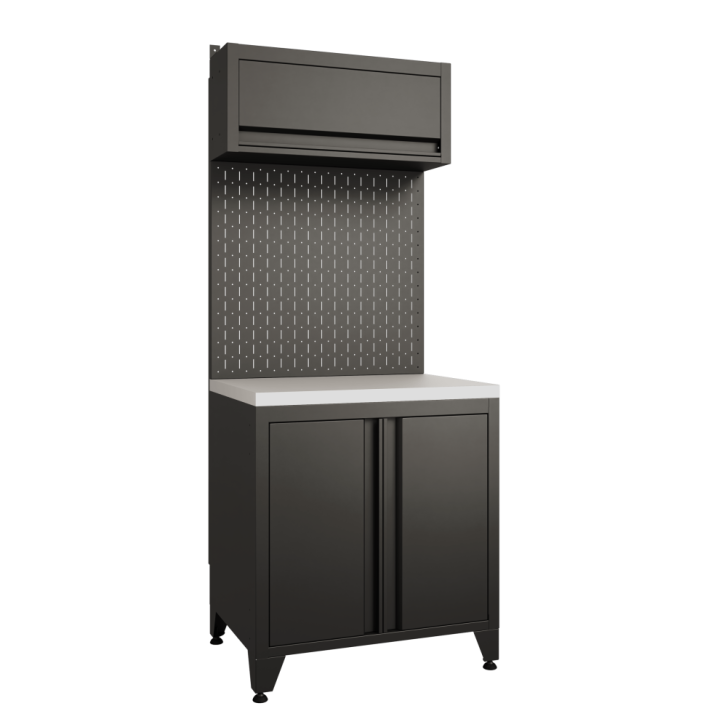 BOREX Тумба с дверцами + шкафчик с подъёмной дверью TD-P2-S1