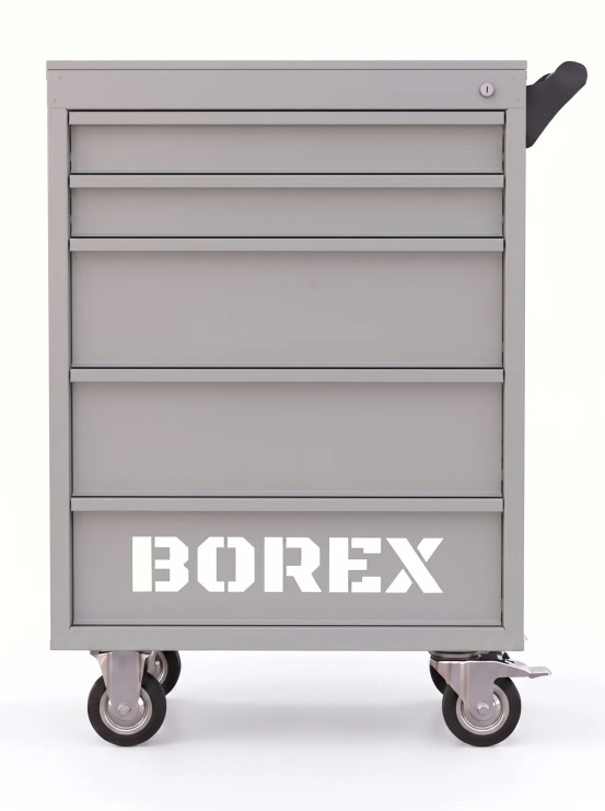 GREENBERG SILVER Тележка инструментальная с ящиками TELEGKA_SILVER_Y