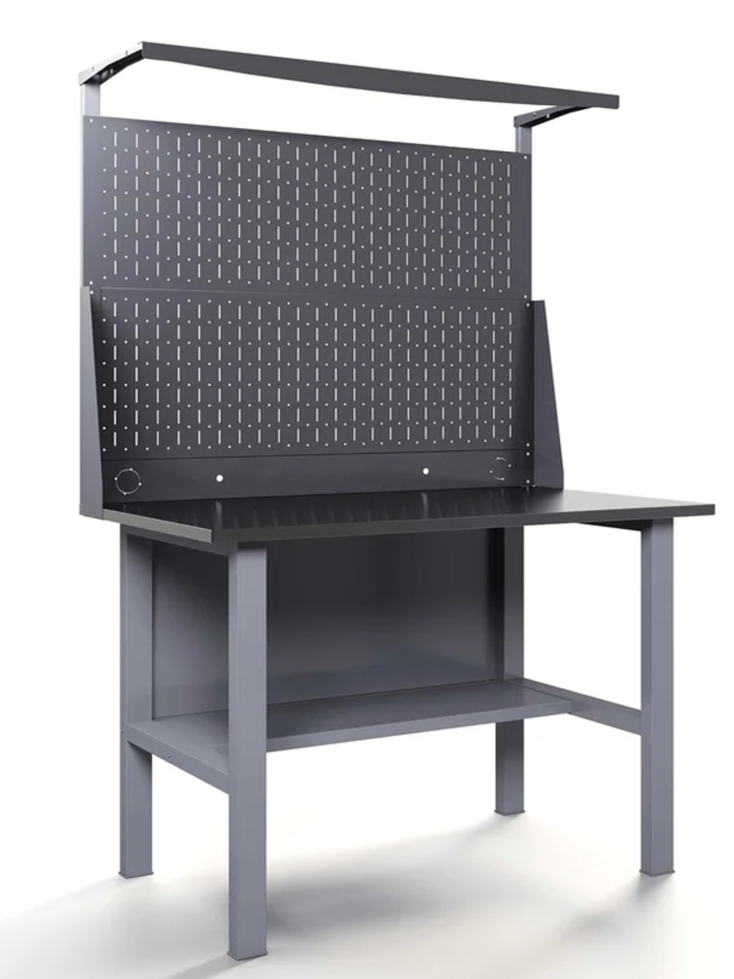 GREENBERG Верстак с перфопанелью двойной 1200мм VERSTAK_T0_P2_1200