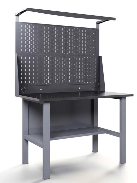 GREENBERG Верстак с перфопанелью двойной 1200мм VERSTAK_T0_P2_1200