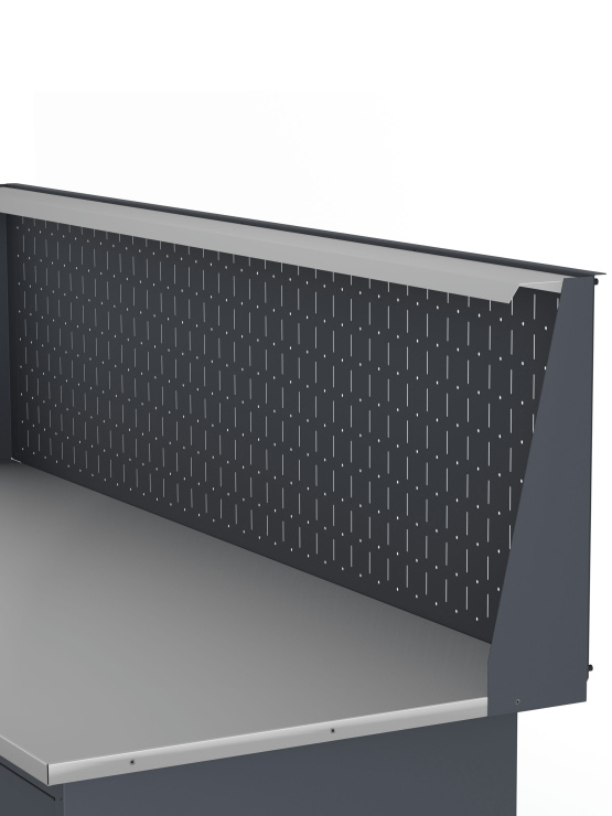 GREENBERG Верстак с тумбой с ящиками и тумбой с дверцей с перфопанелью 2000мм VERSTAK_ТY_P_2000