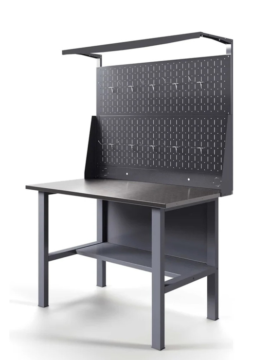 GREENBERG Верстак с перфопанелью двойной 1200мм VERSTAK_T0_P2_1200