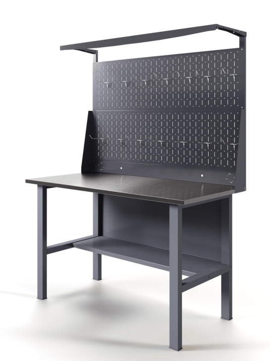 GREENBERG Верстак с перфопанелью двойной 1400мм VERSTAK_Т0_P2_1400 GREENBERG Верстак с перфопанелью двойной 1400мм VERSTAK_Т0_P2_1400