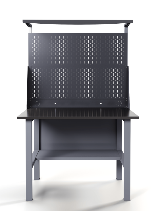 GREENBERG Верстак с перфопанелью двойной 1200мм VERSTAK_T0_P2_1200