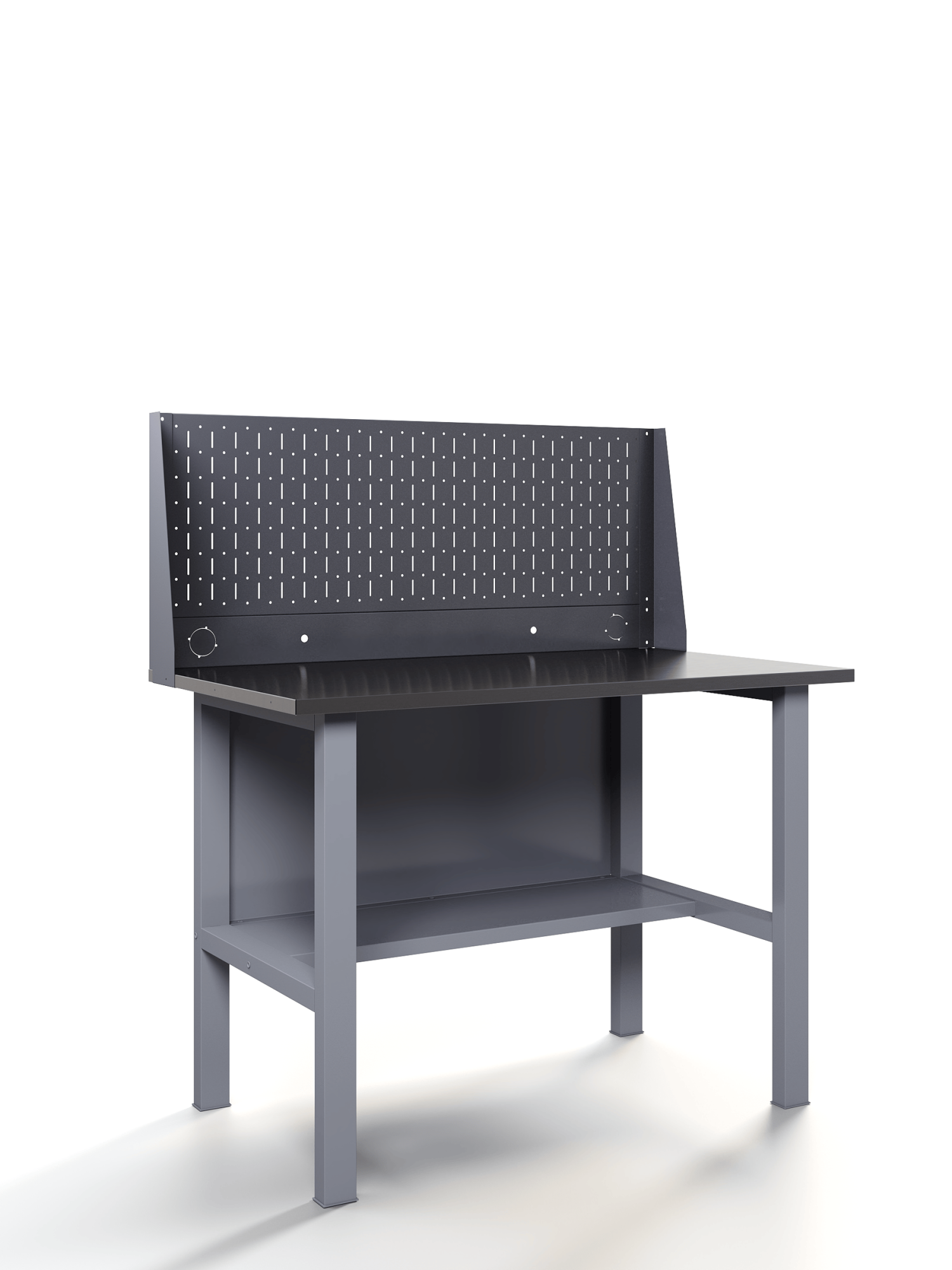 GREENBERG Верстак с перфопанелью одинарной 1200мм VERSTAK_T0_P1_1200