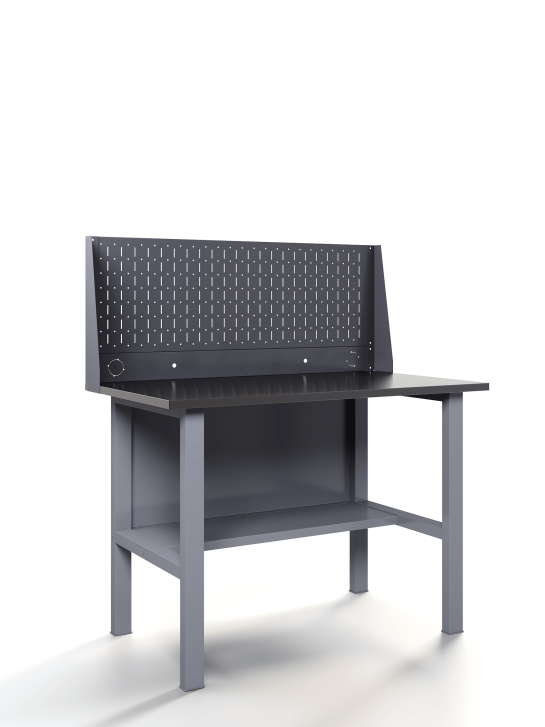 GREENBERG Верстак с перфопанелью одинарной 1200мм VERSTAK_T0_P1_1200