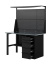 GREENBERG BLACK Верстак-стол с перфопанелью двойной с ящиками 1200мм VERSTAK_BLACK_Y1_Р2_1200