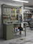 GREENBERG OLIVE Верстак с перфопанелью двойной с тумбой 1200мм VERSTAK_OLIVE_Т1_P2_1200