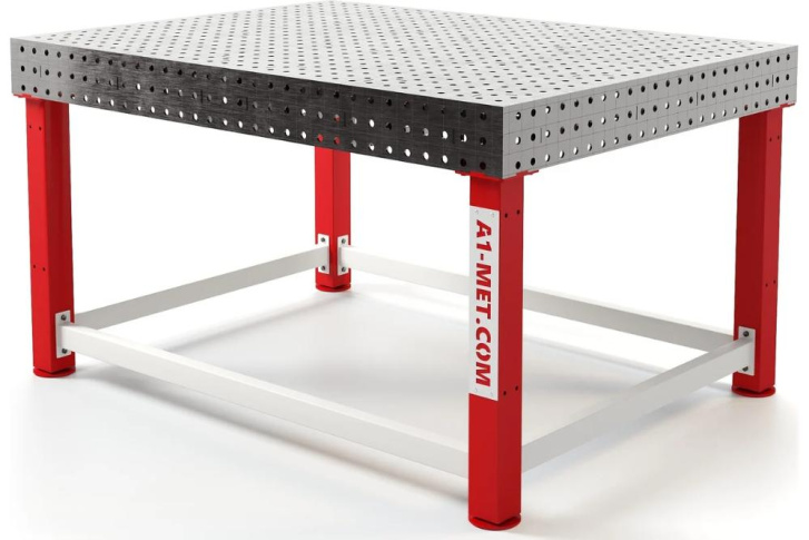 GREENBERG Стол сварочный 1200x1600 Красный