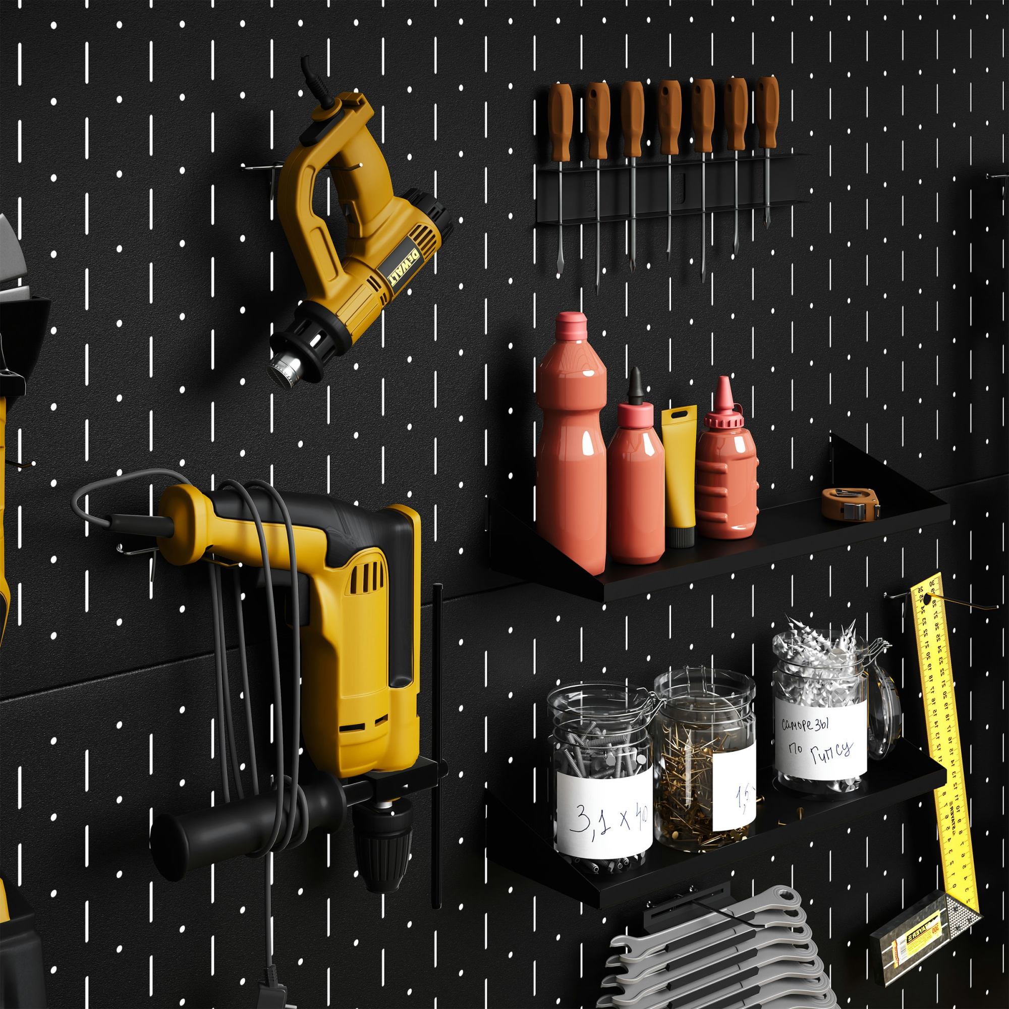 BOREX Верстак-стеллаж BOREX_VERSTAK