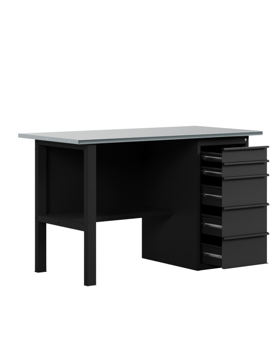 GREENBERG BLACK Верстак-стол с ящиками 1200мм VERSTAK_BLACK_Y1_1200