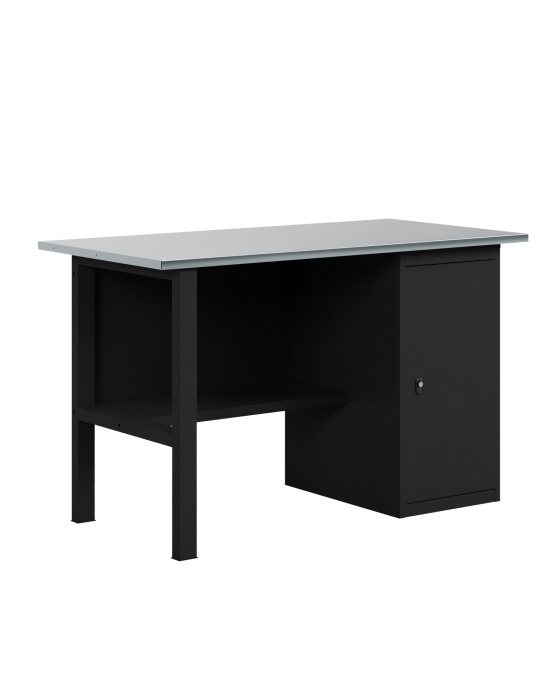 GREENBERG BLACK Верстак-стол с тумбой 1200мм VERSTAK_BLACK_Т1_1200