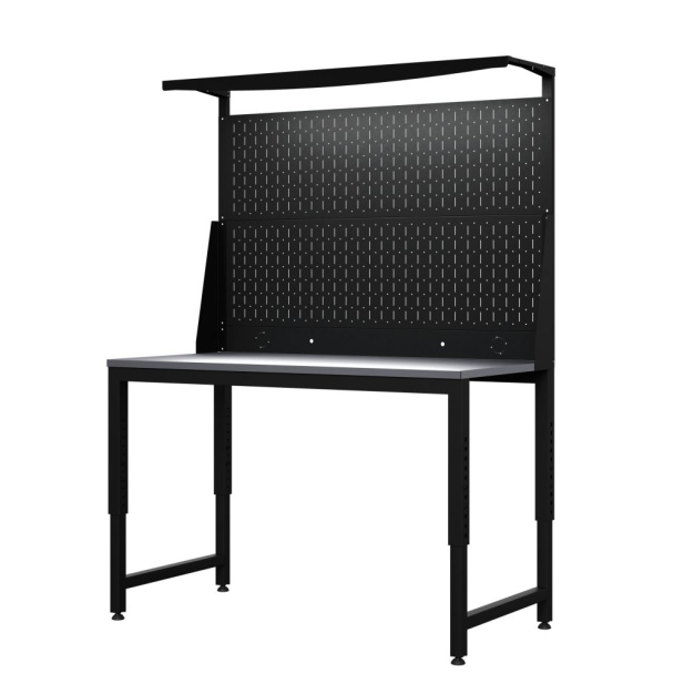 BOREX Верстак регулируемый с перфопанелью двойной 1400х600мм VERSTAK_REG_P2_1400х600