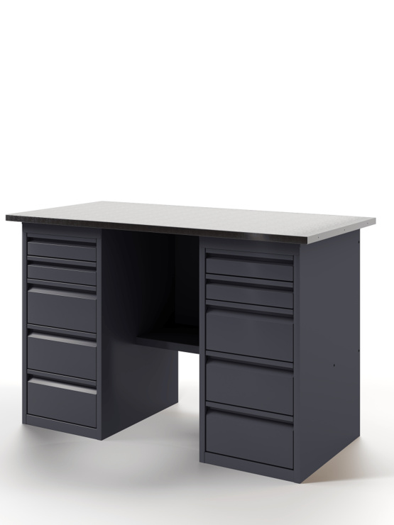 GREENBERG Верстак с двумя ящиками 1400мм VERSTAK_Y2_1400