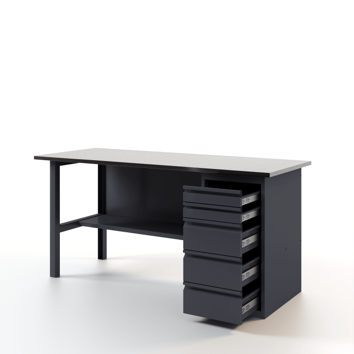 GREENBERG Верстак с тумбой с ящиками 1800мм VERSTAK_Y1_1800