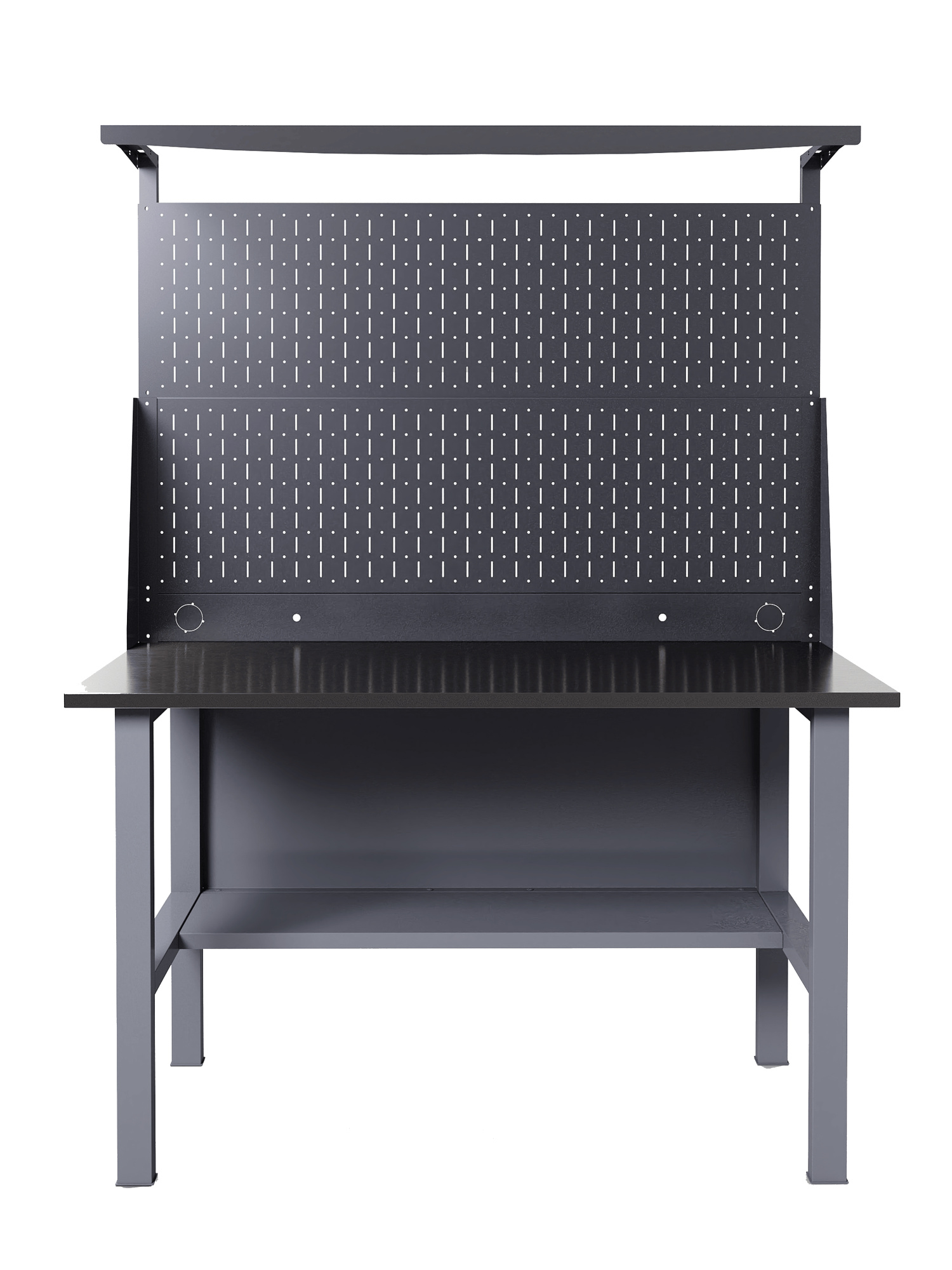 GREENBERG Верстак с перфопанелью двойной 1400мм VERSTAK_Т0_P2_1400