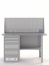 GREENBERG SILVER Верстак с перфопанелью одинарной с ящиками 1400мм VERSTAK_SILVER_Y1_Р1_1400