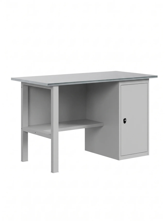 GREENBERG SILVER Верстак с тумбой 1200мм VERSTAK_SILVER_Т1_1200